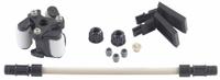 STENNER Pump Head Repair Kit: Mfr Part # S3101K, Polyethylene/Polypropylene/PVC/Santoprene. Key specifications — Includes: #1 Pump Tube; Material: Santoprene; Manufacturer Part Number: S3101K; Product Type: Pump Head Repair Kit.