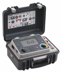 MEGGER Micro Ohmmeter: 0.1 ohm to 2 ohm, CAT IV 600V, Digital, USB, IP54, Low Resist (MPN DLRO-100XB-LG2-P3). Key specifications — Brand: MEGGER; IP Rating: IP54; CAT Safety Rating: CAT IV 600V; Tester Type: Micro Ohmmeter.