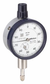 MITUTOYO Dial Indicator - Lug Back: 0 in to 0.25 in, Inch, Plunger, 0.001 in Accuracy (MPN 1410A). Key specifications — attr1184168: 1410A; attr1184178: 0-100; attr1184223: MITUTOYO; attr1200883: Dial Indicator - Lug Back; attr1184173: AGD 1; attr1184177: 0.001 in; attr1184208: Certificate of Inspection.