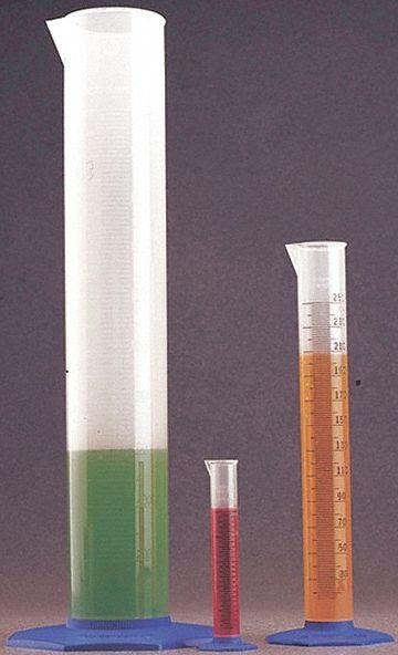 NALGENE Graduated Cylinder: Polypropylene, 25 mL, 0.8 fl oz - Plastic Graduated Cylinders