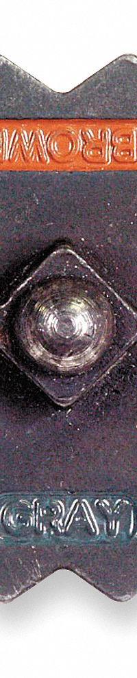 THOMAS & BETTS Upper and Lower Crimping Die: 10 to 6 AWG Aluminum/8 to 2 AWG Copper, 4 Sizes, Code (MPN 13454). Key specifications — attr511073: Copper & Aluminum Connectors; attr511072: Code; attr473934: THOMAS & BETTS; attr511065: Color-Keyed; attr511069: Gray; attr542116: 10 to 6 AWG Aluminum; attr511067: TBM5S.