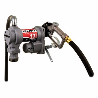 FILL-RITE Electric Drum Pump: 12 V DC, 1/4 hp HP, 13 gpm Max. Flow Rate - Bung-Mount DC-Powered Fuel Transfer Pumps