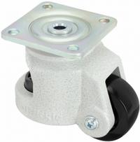 Plate Caster: 2 13/16 in Wheel Dia, 4 13/16 in Mounting Ht, Swivel, 2,205 lb Load Capacity, Hole (MPN HRSP-POA 72G). Key specifications — Brand: APPROVED VENDOR.