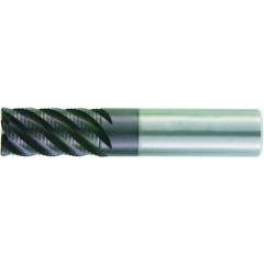 WIDIA HANITA Roughing End Mill: Carbide, AlTiN Coated, 6 Flute, 3/4" Mill Dia, 1-1/2" LOC, 4" OAL (MPN 4U80E1901R7XW)