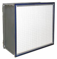 GRAINGER HEPA Air Filter: 12 in x 24 in x 12 in, 99.97% Filter Efficiency, Downstream Face (MPN 2GHT1). Key specifications — Brand: GRAINGER; Frame or Header Material: Galvanized Steel.