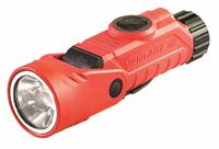 STREAMLIGHT Helmet-Clip Lights: 250 lm Max. Brightness, 12 hr Max Run Time, 170 m Max Beam, Orange (MPN 88901). Key specifications — attr1391544: USB Cord; attr1391546: STREAMLIGHT; attr1440309: 2 CR123.