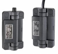 ELESA Hinged Safety Interlock Switch: CFSW Series, Bottom Output, 2NO/2NC, 5 m Cable Lg (MPN CFSW.110-6-2NO+2NC-F-C-5). Key specifications — Brand: ELESA; Termination: 8 Pin Connector; AC Contact Rating: 1.5 A @ 120 V.