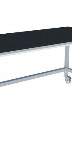 Heavy Duty Table: 30 in Overall Wd, 36 in Overall Ht, 8 ft Overall Lg, Phenolic, Petal White, Steel (MPN GRHD-9630-CFP-2). Key specifications — Brand: INSTOCK; Caster Type: Locking Swivel; Countertop Material: Phenolic.