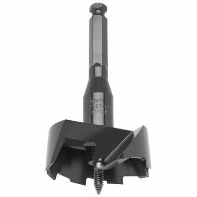 MILWAUKEE Self Feed Drill Bit: 2 9/16 in Drill Bit Size, Hex, 7/16 in Shank Dia - Self-Feed Drill Bits