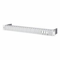 METZ CONNECT Patch Panel: Rack, ABS, 24 Ports, Unequipped (MPN 130920-00KE). Key specifications — Housing Material: ABS; Includes Connector: Unequipped; Mounting Type: Rack; Product Type: Module Frame; Connector Color: Light Gray; Connection Type: OpDAT Module LC-Duplex APC OS2.
