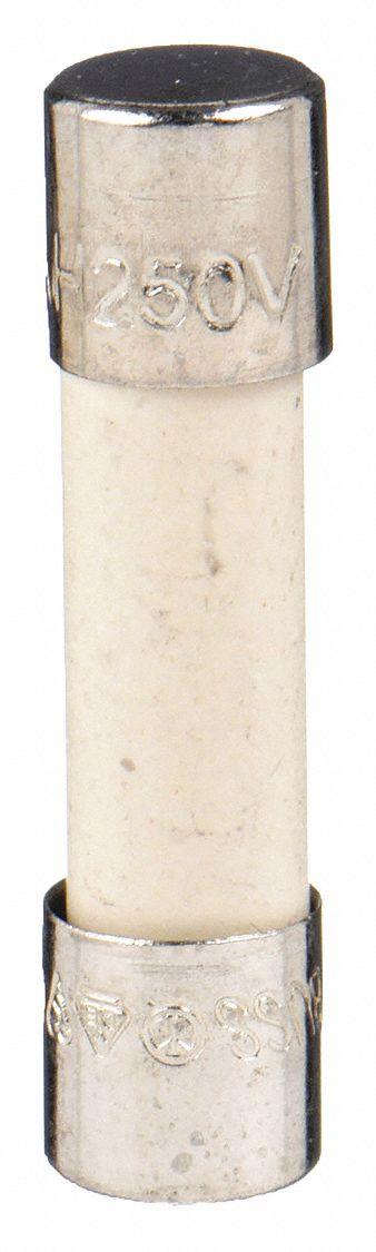 BUSSMANN Fuse: S501 Series, Fast-Acting, 50 mA, 250 V AC, Non-Indicating - Fast-Acting Cylindrical Fuses