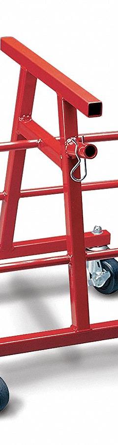 GARDNER BENDER Wire-Spool Dispensing Cart: 1,000 lb Load Capacity, Red, 6 Spindles, 18 in Spindle Lg (MPN WSP-115). Key specifications — Color: Red; Brand: GARDNER BENDER; Caster/Wheel Configuration: (2) Rigid.