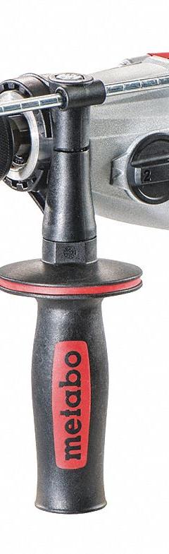 METABO Hammer Drill: Corded, 1/2 in Chuck, 3/4 in Concrete Capacity, 3,100 RPM, 7 A Current, 120V AC (MPN SBE 850-2). Key specifications — attr1256227: Keyed; attr1256251: 120V AC; attr1256225: METABO.