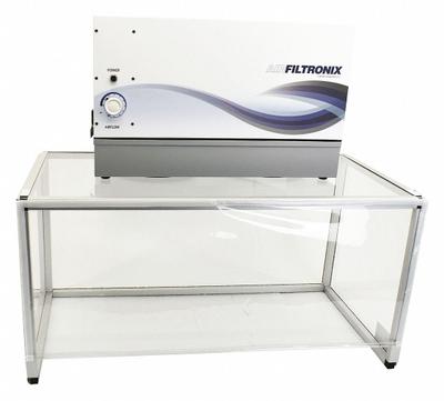 GLAS-COL Containment Hood: G, 46 in Overall Wd, 32 1/2 in Overall Ht, 18 in Overall Dp - Light Duty Ductless Fume Hoods & Enclosures