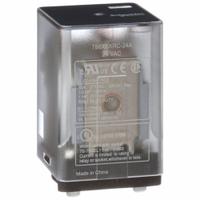SCHNEIDER General Purpose Relay: Socket Mounted, 10 A Current Rating, 24V AC, DPDT, 8 Pins/Terminals (MPN 788XBXRC-24A). Key specifications — Brand: SCHNEIDER; Base Type: Square; Mounting Style: Plug-In; Pin Shape: Flat; Electrical Connection: Blade Terminal; Manufacturer Part Number: 788XBXRC-24A; Operating Current: 10 A at 277V AC (Resistive Load Conforming to UL); Series: 788R Series.