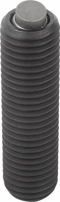 KIPP Fully-Threaded Gripper w/Flat Pad: Stainless Steel Insert, M20, 30 mm Thread Lg (MPN K0291.220X030). Key specifications — Brand: KIPP.