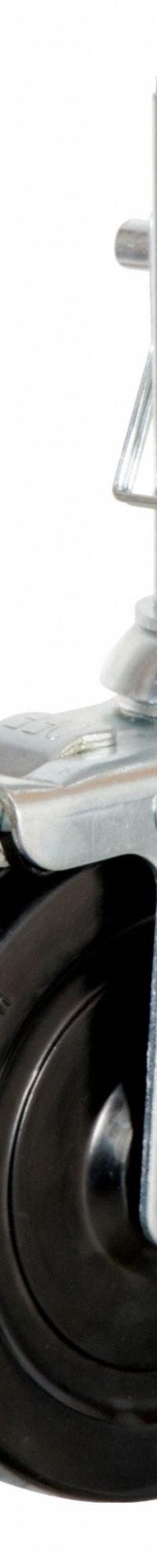 METALTECH Scaffold Caster: Caster, Steel, Casters (MPN I-C1CAS5). Key specifications — Compatible with Grainger Part Number: 20TN25; Color: Black; Compatible with Manufacturer Model Number: I-CISCH1; Included Components: Locking Pin; Material: Steel; Product Type: Caster; Brand: METALTECH.