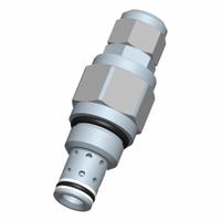 BUCHER HYDRAULICS Cartridge Valve: Screw-In, Screwdriver Adjustment, C10-20 Valve Cavity Size, RVBD (MPN RVBD-10-N-C-0-30). Key specifications — attr1012059: RVBD-10-N-C-0-30; attr1250696: RVBD; attr1011660: Nitrile; attr1011632: Screwdriver; attr1011635: BUCHER HYDRAULICS; attr1011644: C10-20.
