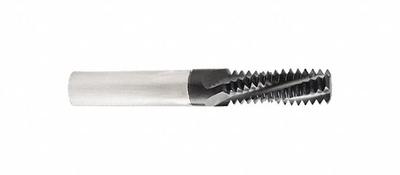 CLEVELAND Thread Mill: Helical Flute, 9/16"-18 UNF, 4 Flute - Helical-Flute Thread Mills