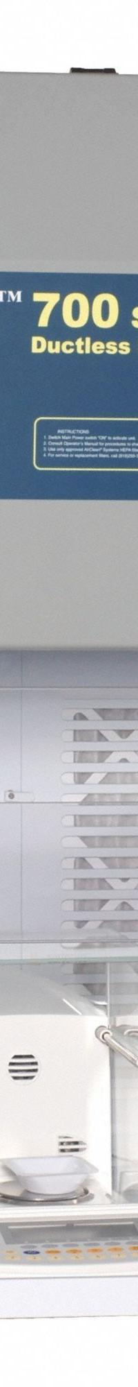 AIRCLEAN SYSTEMS Balance Enclosure: PowderSafe, 36 in Overall Wd, 44 in Overall Ht, 30 in Overall Dp (MPN AC760C). Key specifications — Assembly: Fully Assembled; Brand: AIRCLEAN SYSTEMS; Base/Stand Included: Yes; Blower Included: Yes; Work Surface Included: Yes.