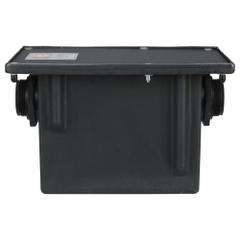 ZURN Grease Interceptor: 8 lb Capacity, 4 gpm Flow Rate, 10 in Overall Wd, 15 in Overall Lg, Secured (MPN GT2702-04). Key specifications — Material: Plastic; Includes: Mounting Hardware; Brand: ZURN.