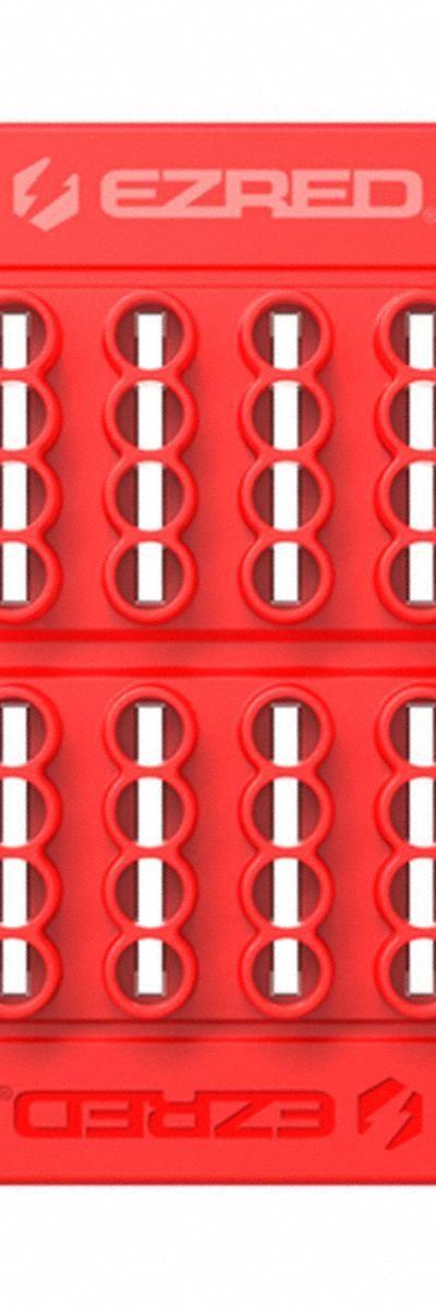 EZ RED Magnetic Bit Holder: Red - Tool-Holding Magnetic Bars, Racks & Rolls