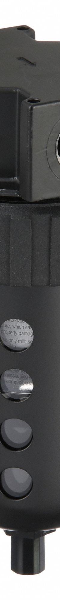 PARKER Compressed Air Filter: Particulate, 1/2 in NPT, 40 micron, 130 cfm, 150 psi Max Op Pressure (MPN 07F36AC). Key specifications — attr110055: 07F; attr110008: PARKER.