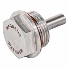JW WINCO Threaded Plug: with Alnico Magnet, Stainless Steel, Fluorine Rubber Seal, Type G (MPN 738.5-22-G3/8). Key specifications — attr1303757: Stainless Steel; attr1303744: JW WINCO; attr1303756: Alnico; attr1303766: 3/8 in; attr1303767: Type G; attr1303762: Fluorine Rubber.