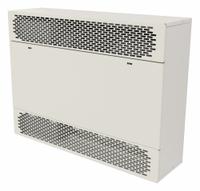 QMARK Cabinet Unit Heater with BMS: Fan Forced, 10 kW Watt Output, White, 208V AC, 3 Phase (MPN CUS94510203FFWD). Key specifications — Wattage Output: 10 kW; Air Flow: 500 cfm; Voltage, Phase: 208V AC, 3-Phase; Brand: QMARK; Heating Method: Fan Forced; Nominal Voltage - HVAC: 208V AC; Overall Dimensions - W x H x D: 45 in x 26-3/8 in x 9-3/4 in; Phase: 3.