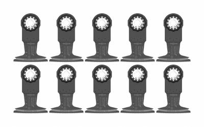 BOSCH Oscillating Tool Blade: 2 1/2 in Blade Wd, 4 in Overall Lg, Plunge Cutting - Starlock Mounted Blades