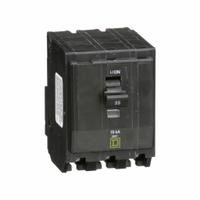 SQUARE D Miniature Circuit Breaker: 35 A, 120/240V AC, Three Phase, 10kA at 120/240V AC, 3 Poles (MPN QO335). Key specifications — Phase: Three; Amps: 35 A; AC Voltage Rating: 120/240V AC; Max. AIR Rating: 10kA at 120/240V AC; For Use With: QO Load Centers and NQ Panelboards; Brand: SQUARE D.
