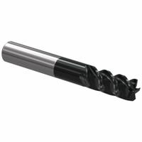 WIDIA Corner Chamfer End Mill: Carbide, TiAlN Coated, 5 Flute, 10 mm Mill Dia, 22 mm LOC, 0.5 mm Chf (MPN 7007605)