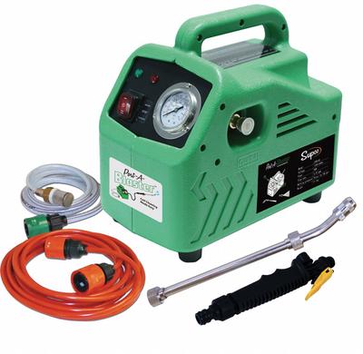 Supco Coil Cleaning System: Electric, 0.25 gpm Flow, 140 psi - Plug-In Electric Coil Cleaners