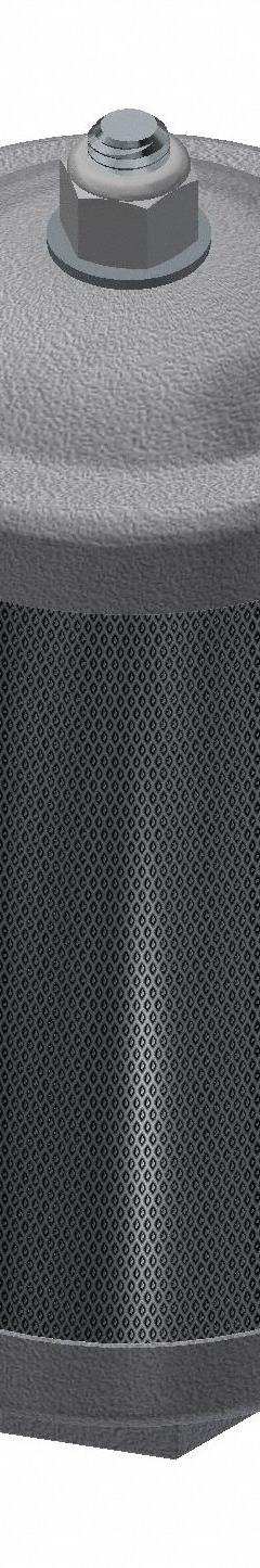 SOLBERG Discharge Silencer: 1 in FPT, 1 15/16 in Hex Size, Cast Aluminum, Polyester, 30 dBA NRR (MPN CAM-SW8109-100C). Key specifications — attr124412: SOLBERG; attr124418: Aluminum; attr124422: Polyester; attr124426: Cast Aluminum.