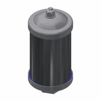 SOLBERG Discharge Silencer: 1 in FPT, 1 15/16 in Hex Size, Cast Aluminum, Polyester, 30 dBA NRR (MPN CAM-SW8109-100C). Key specifications — attr124412: SOLBERG; attr124418: Aluminum; attr124422: Polyester; attr124426: Cast Aluminum.