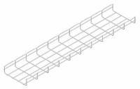 CABLOFIL Wire Mesh Cable Tray: 8 in Wd, 2 in Ht, 10 ft Lg, 36 lb, Steel, Zinc Plated (MPN CF54/200EZ). Key specifications — Material: Steel; Manufacturer Part Number: CF54/200EZ; Brand: CABLOFIL; Finish: Zinc Plated; Item [MERCH]: Wire Mesh Cable Tray.