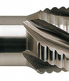 YG-1 Roughing End Mill: Cobalt, 6 Flute, Coarse Pitch, 1-3/4" Mill Dia, 2" LOC, 4-1/2" OAL (MPN 60469)