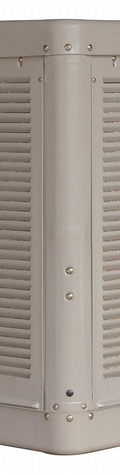 ESSICK AIR Ducted Evaporative Cooler: 800 sq ft – 1,200 sq ft, 34 1/2 in x 34 1/8 in x 34 1/8 in (MPN N43/48D). Key specifications — Brand: ESSICK AIR; Includes Drive Package: Drive Package Not Included.