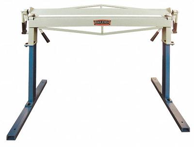 BAILEIGH INDUSTRIAL Sheet Metal Brake: Hand Lever, 20 ga Capacity - Manual Straight Brakes