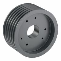 APPROVED VENDOR V-Belt Pulley: B94, 6 Groove, 9.75 in OD, Bushed Bore, SF, Quick Detachable (MPN 6B94SF). Key specifications — attr1318293: B94; attr1318301: 9 in (4L, A); attr1318291: 5L, B, or BX.