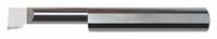 MICRO 100 Boring Bar: Boring, 1/4 in Shank Dia., Bright (Uncoated), 0.0750 in Center to Cutting Tip (MPN BBL-2001200)