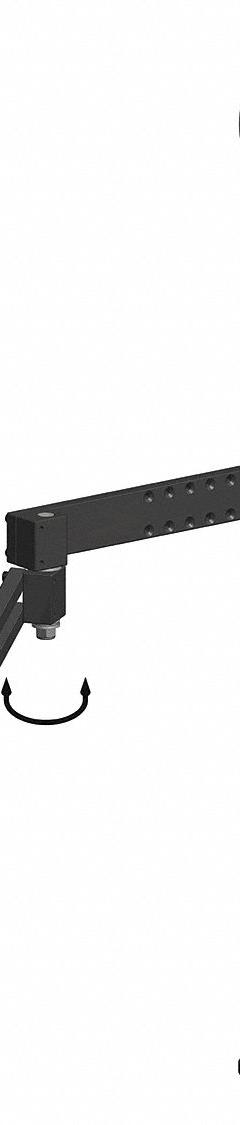 FLEXARM Torque Arm: Reaction, 24 in Max. Working Range, 40 N-m Max. Torque, 9 lb Max. Tool Wt (MPN AR-40). Key specifications — attr62866: 1-1/8 in to 2-1/8 in; attr62859: FLEXARM.