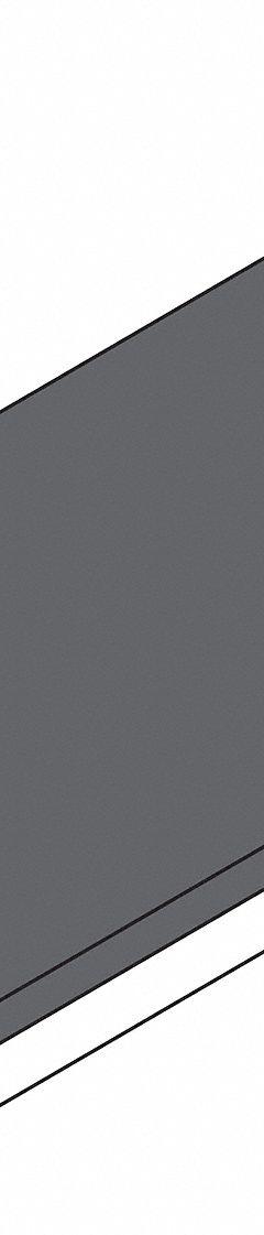 Shelf: 24 in Overall Lg, 12 in Overall Wd, 1 in Overall Ht, Phenolic, Black (MPN GRPS1224). Key specifications — Material: Phenolic; Brand: INSTOCK.