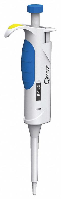 COLE PARMER Single-Channel Pipettor: 1 Channels, 200 ul Capacity - Max, 1 ul Volume Increments (MPN 24501-07). Key specifications — Color: Blue; Brand: COLE PARMER; Pipetter Type: Manual Adjustable Volume; Autoclavable: Autoclavable; Product Type: Single-Channel Pipettor.