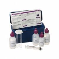 AQUAPHOENIX Water Quality Test Kit: Peracetic Acid, 1 drop =0.5 or 1 ppm, 75 Tests (MPN TK7450-Z). Key specifications — Includes: EndPoint ID Test Instructions; Range: 1 drop =0.5 or 1 ppm; Test Parameters: Peracetic Acid.