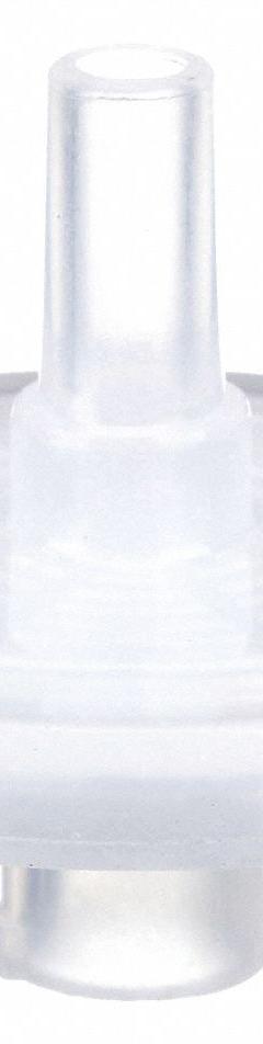 LABEXACT Syringe Filter: Non-Sterile, 0.7 um Pore Size, 100 mL Max Capacity - mL, 25 mm Housing Dia (MPN 12K971). Key specifications — Housing Material: Polypropylene; Inlet Connection Gender: Female; Inlet Connection Type: Female Luer Lock; Outlet Connection Gender: Male; Brand: LABEXACT; Compatible Product Type: Female Luer Lock Inlet; Filter Material: Glass Microfiber; Outlet Connection Type: Male Luer Slip.