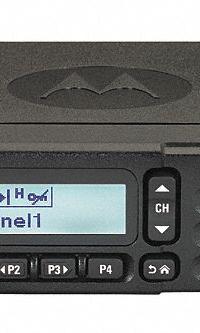 MOTOROLA Vehicle-Mounted Two-Way Radio: VHF, Analog, 25 W, 99 Channels, Alphanumeric, CM300d (MPN CM300d AAM01JNH9JC1). Key specifications — FCC License Required: Yes; Radio Type: Vehicle-Mounted.