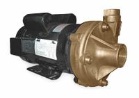 Centrifugal Pump: 3 hp, 230V AC, 130 ft Max Head, 1 1/2 in , 1 1/4 in Intake and Disch (MPN 2ZXA7). Key specifications — Brand: DAYTON; Motor Enclosure Type: TEFC.