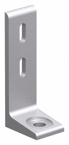 Floor Mount: 15 Series, Aluminum, 1 1/2 in x 2 in x 5 in, Drop-In, Single, Adj (MPN 2413). Key specifications — Includes Fasteners: No; Mounting Type: Drop-In; System of Measurement: Inch; Finish: Anodized; Brand: 80/20; Material: Aluminum; Product Type: Economy Floor Mount Base Plate; Adjustable: Yes.