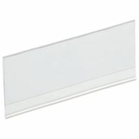 TRI-DEX Label Holder: 4 in x 1 7/8 in, Clear, Slide-In, 25 Label Holders, Snap-On, Plastic, 25 PK (MPN TR-2400). Key specifications — Color: Clear; Label Attachment Type: Slide-In; Finish: Smooth; Mounting Type: Snap-On; Material: Plastic; Brand: TRI-DEX.